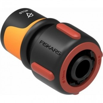 Коннектор для шланга FISKARS с автостопом 19 мм (3/4") Коннектор для шланга FISKARS с автостопом 19 мм (3/4")