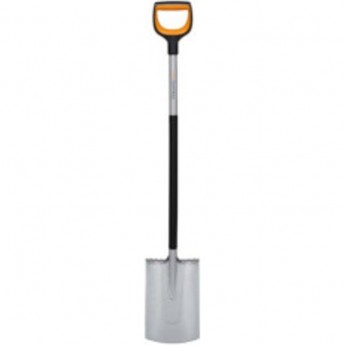 Лопата штыковая FISKARS XACT телескопическая прямая Лопата штыковая FISKARS XACT телескопическая прямая