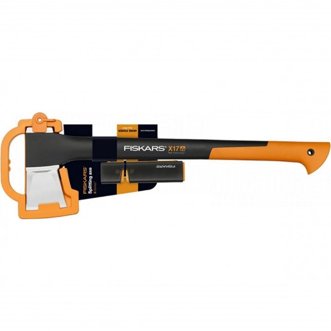 Набор FISKARS: топор Х17 + точилка 1020182