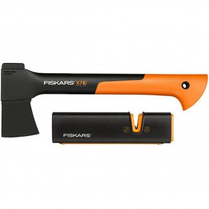 Набор FISKARS: топор Х7 + точилка 1020183