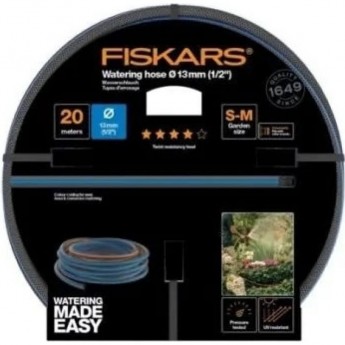 Шланг поливочный FISKARS Q4 (1/2"), 20 м Шланг поливочный FISKARS Q4 (1/2"), 20 м