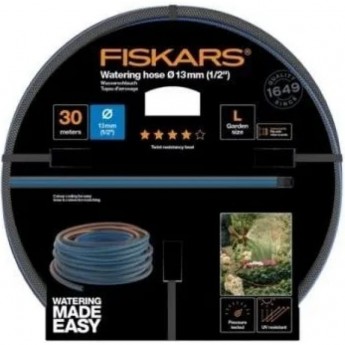 Шланг поливочный FISKARS Q4 (1/2"), 30 м Шланг поливочный FISKARS Q4 (1/2"), 30 м
